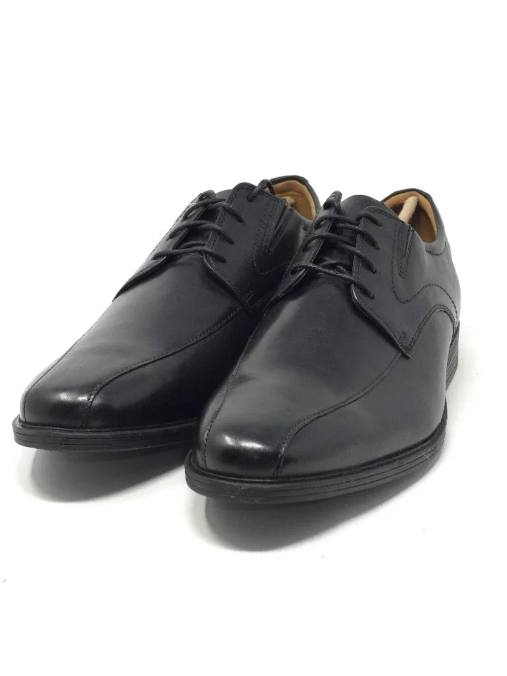 New Clarks Whiddon Pace Black Leather Oxford Men’s 12W